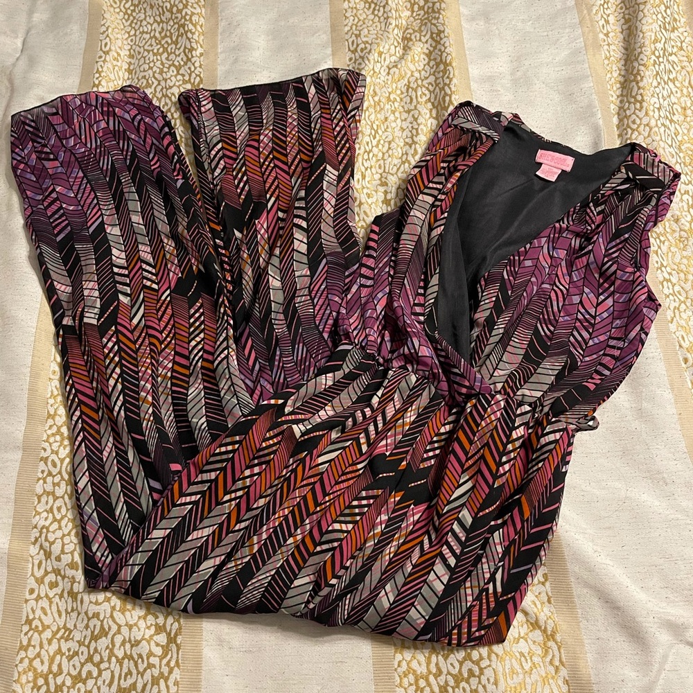She’s Cool Purple Jumpsuit Size M
